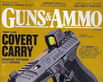 Rivista Guns & Ammo ( Covert Carry ) giugno 2024