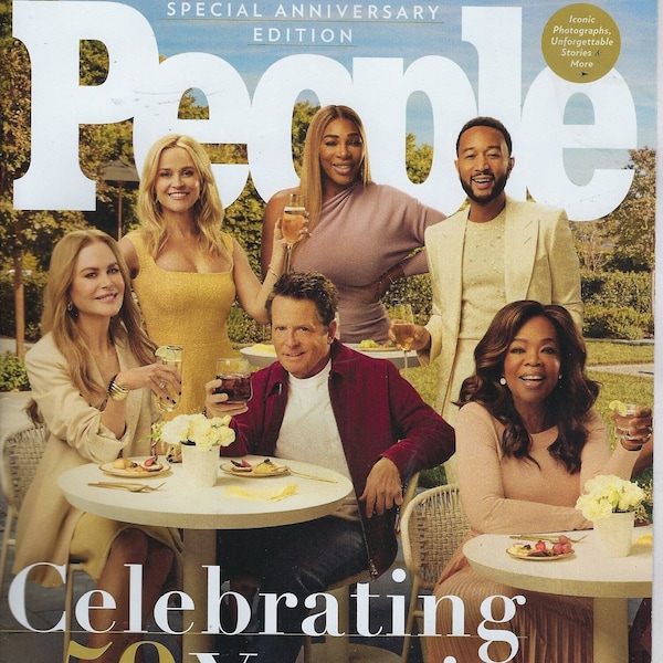 People Magazine  ( Special Anniversary Issue) April 22nd 2024