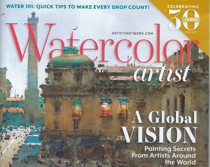 Watercolor Artist Magazine A Global Vision Fall 2023 Etsy watercolor-artist-magazine-a-global-vision-fall-2023-etsy