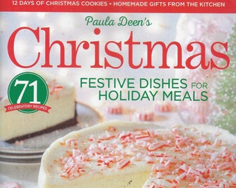 Paula Deen's Magazine   ( Christmas Festive Dishes )  2022