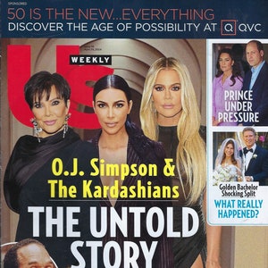 Us Weekly Magazine (OJ & The Kardashians ) April 29th 2024 Issue 18