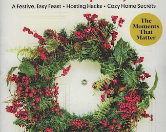 Real Simple Magazine 2026: Home for the Holidays