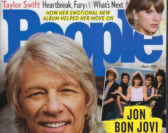 People Magazine  ( Jon Bon Jovi )  May 6th 2024