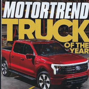 Motor Trend Magazine ( Truck van het Jaar ) maart 2023