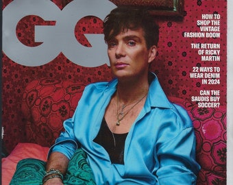 GQ Magazine ( Cillian Murphy ) March 2024