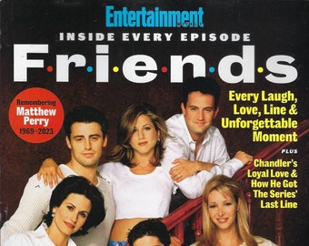 Entertainment Weekly   FRIENDS (Remembering Matthew Perry )  2024