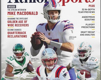 Athlon Sports Magazine 2026: Pro Football Preview (The Bills Cover)