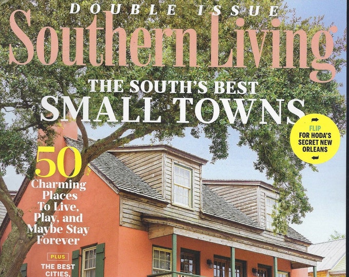 Southern Living Magazine the South's Best Small Towns Etsy
