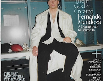 Esquire Magazine April / May 2026 Fernando Mendoza