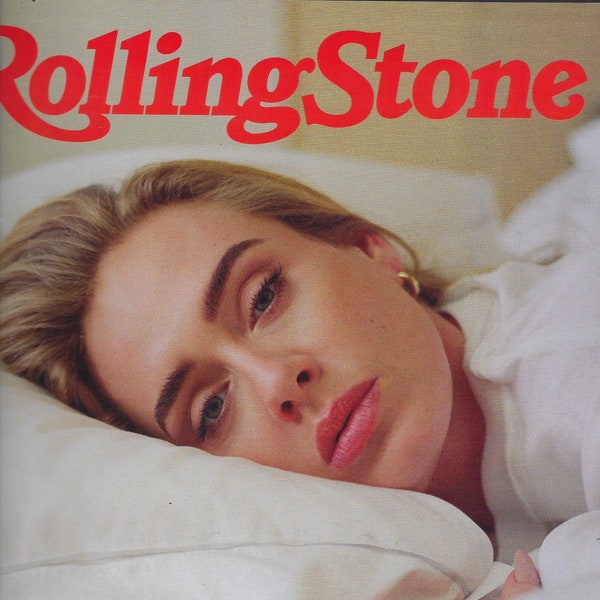 Rolling Stone Magazine Adele's Confessions  December 2021