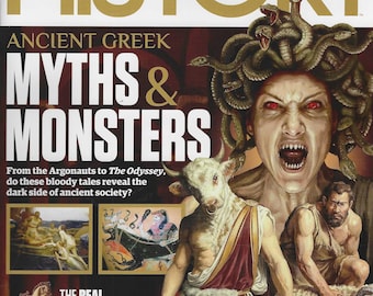 All About History Magazine Issue 171 2026: Ancient Greek Myths & Monsters