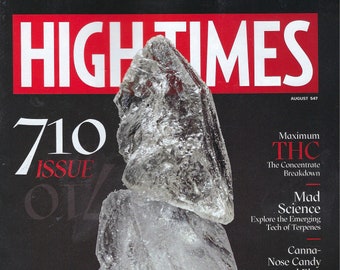 High Times Magazine   710 Issue    August 2021