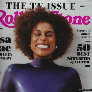 Rolling Stone  Magazine Issa Rae   The TV Issue May 2021