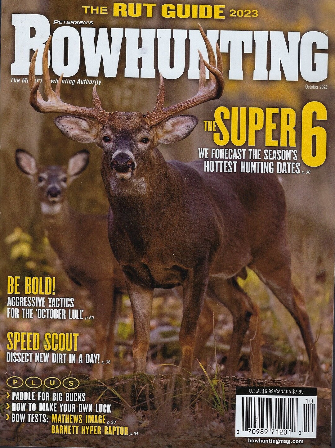 Petersen's Bowhunting Magazine October 2023 Etsy