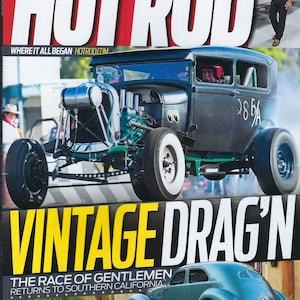 Hot Rod Magazine  ( Vintage Drag&#39;n ) June 2023