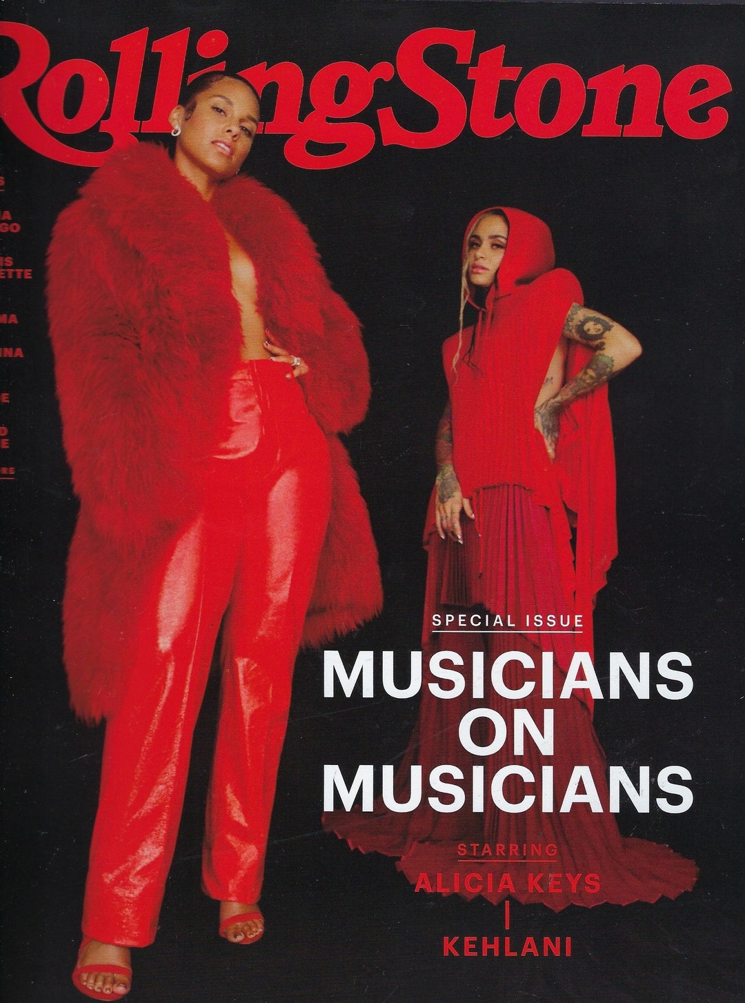 Rolling Stone Magazine Alicia Keys & Kehlani November 2021 - Etsy