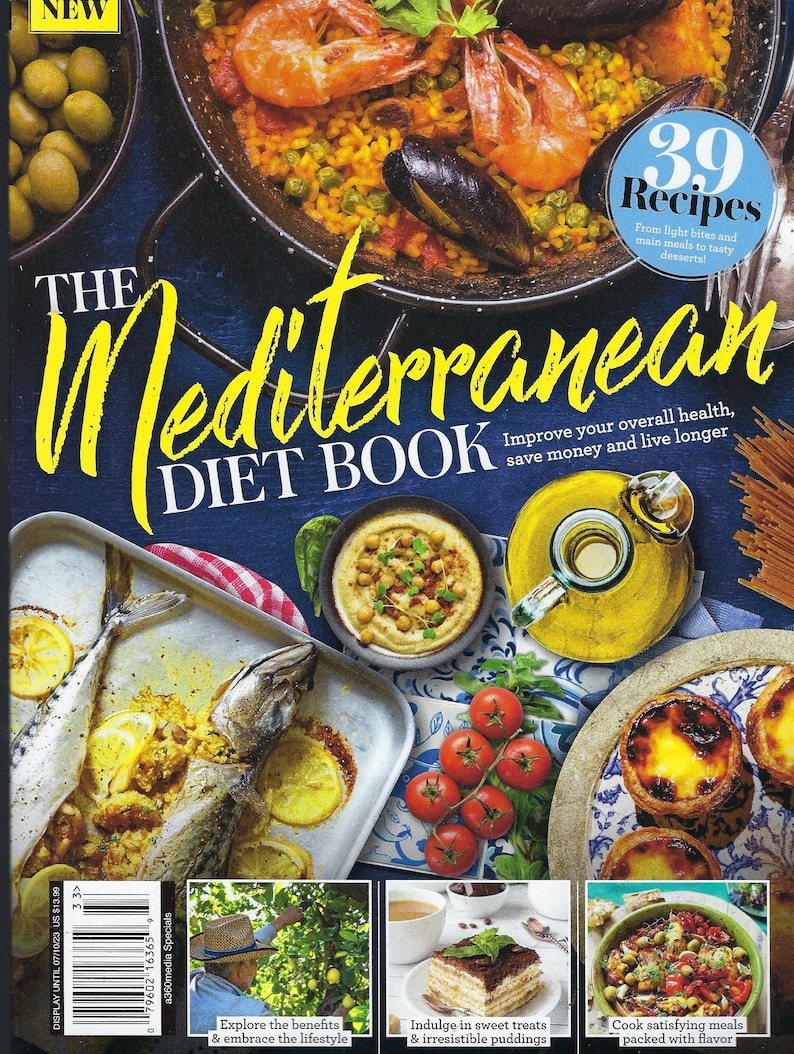 The Mediterranean Diet Cook Book Magazine 2023 image 1