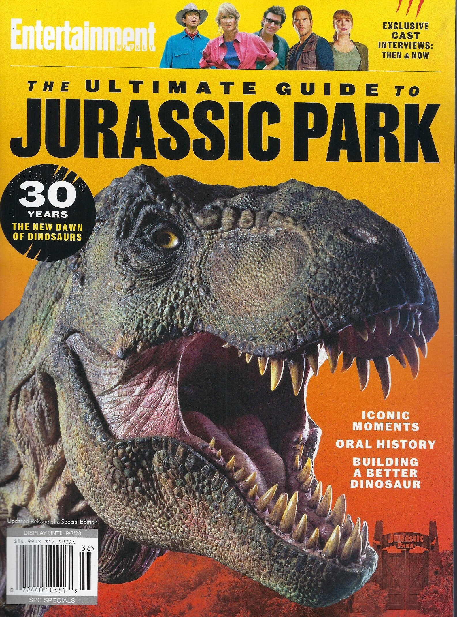 Jurassic World: Guía con todos los dinosaurios del Parque Jurásico
