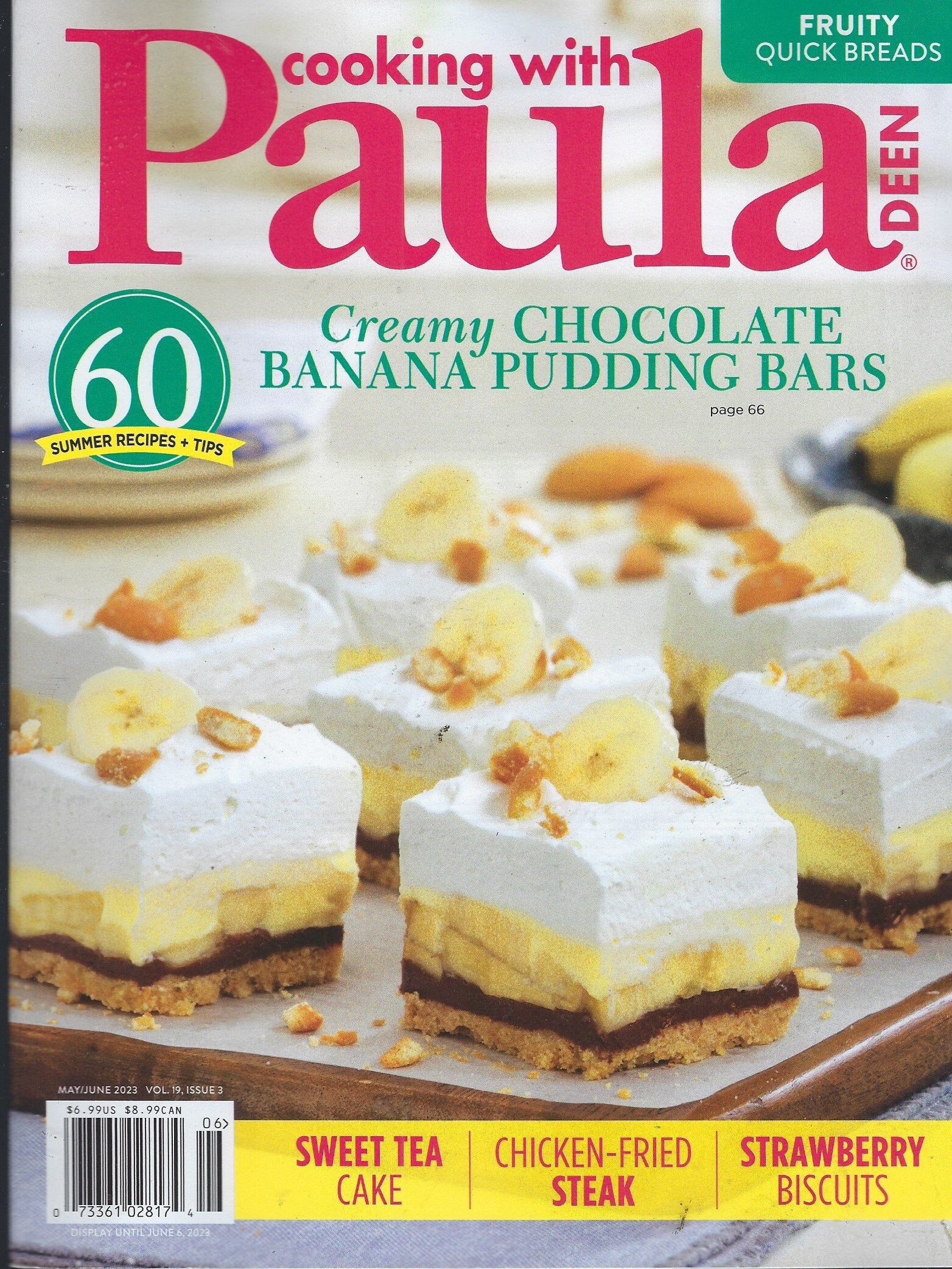 ongezond Paleis vuilnis Cooking with Paula Deen Chocolate Banana Pudding Bars - Etsy België