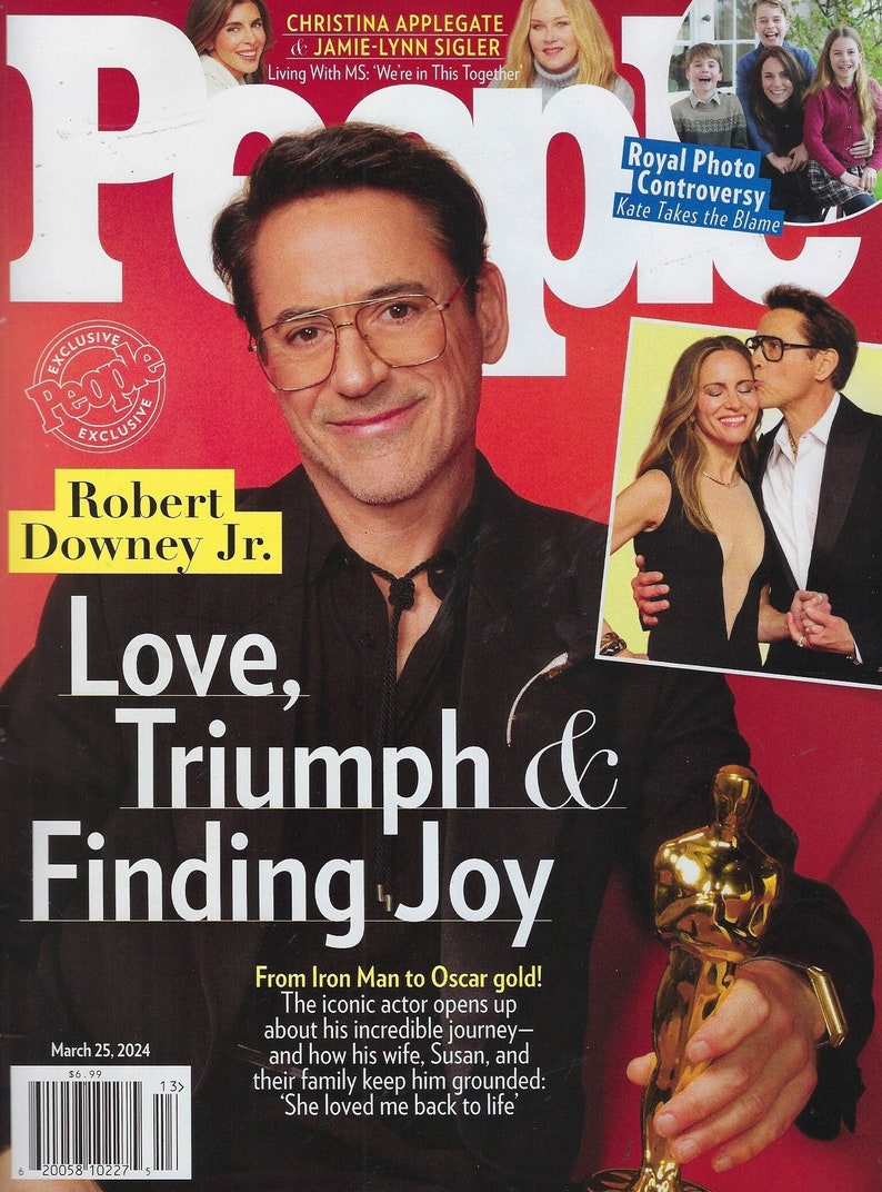 People Magazine Robert Downey Jr March 25th 2024 image 1