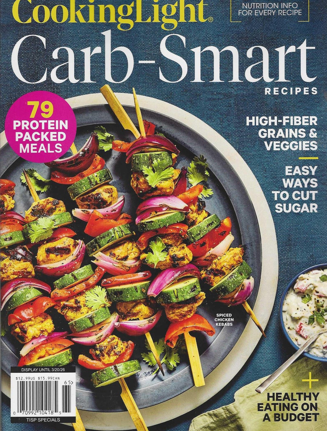 Cooking Light Magazine 2026 Carb - Smart - Etsy