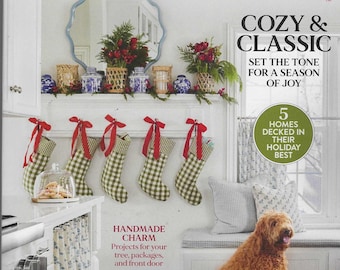 Better Homes and Garden Magazine 2026: Cottage Style Christmas