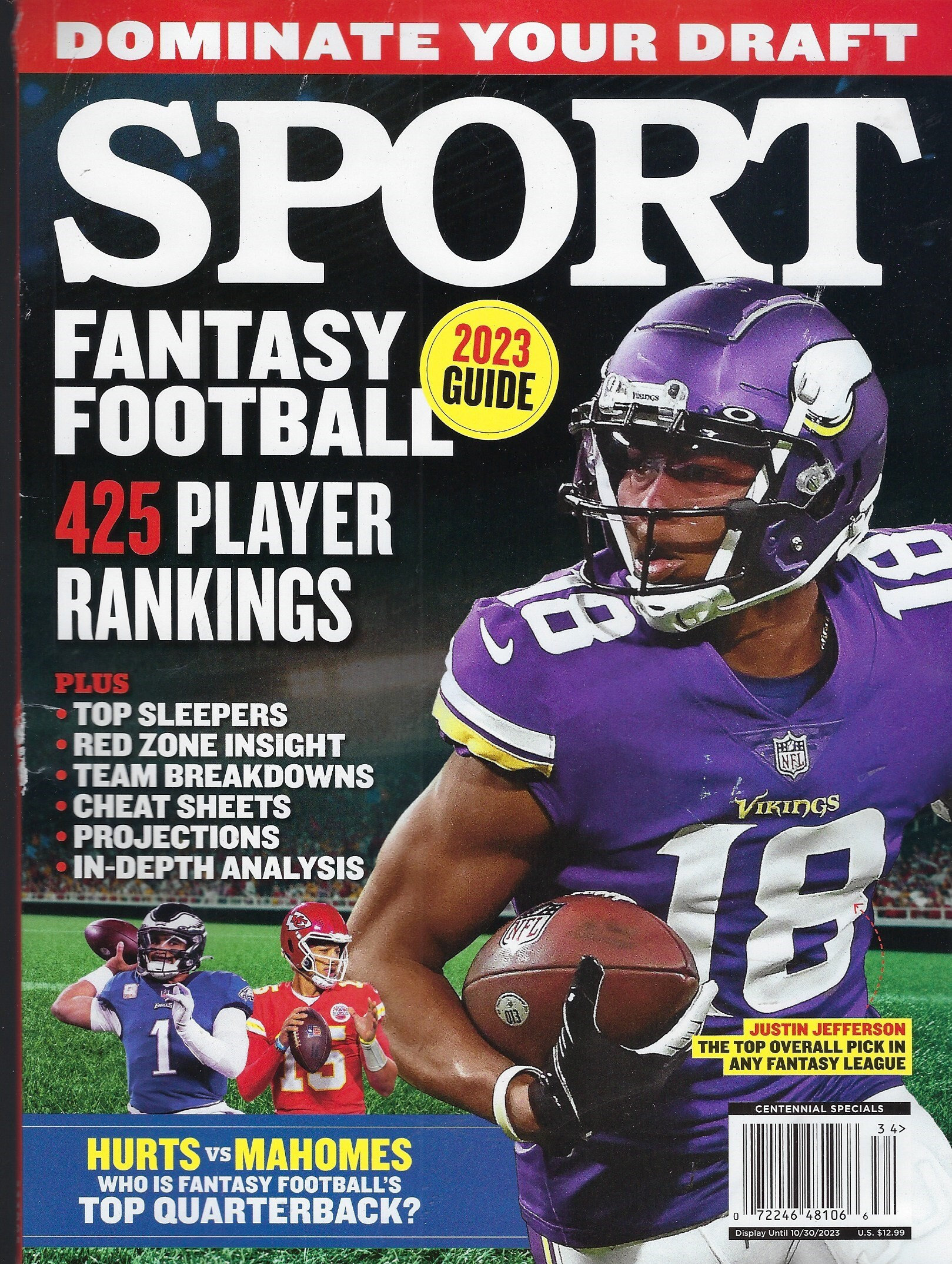 2023 Fantasy Football Draft Kit - Sports Illustrated