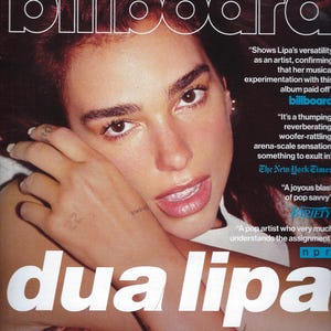 billboard magazine   ( Shaboozy, dua lipa ) October 5th 2024
