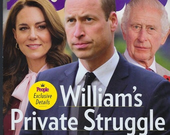 People Magazine May 20th 2024 William's Private Struggle