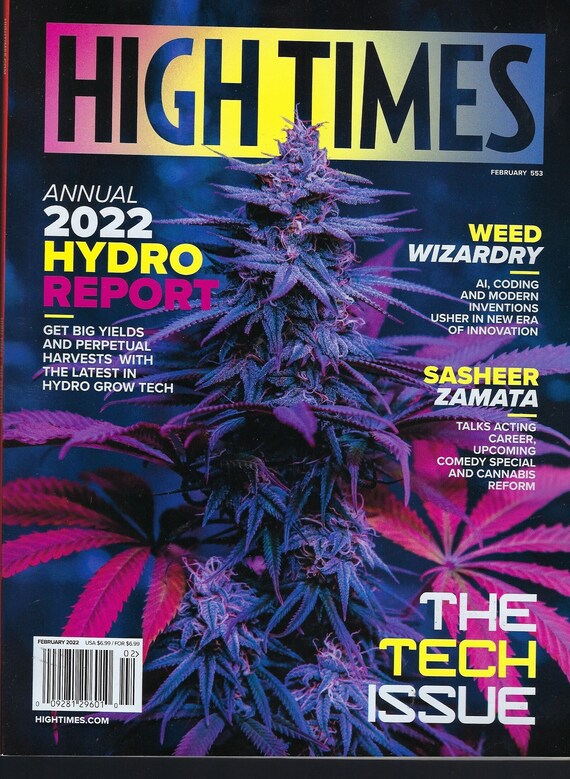 High Times Magazine ( the Tech Issue, Weed and Sex Issue