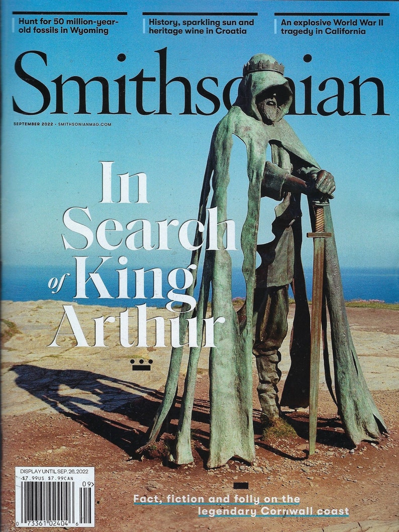 Smithsonian Magazine In Search of King Arthur September image 1