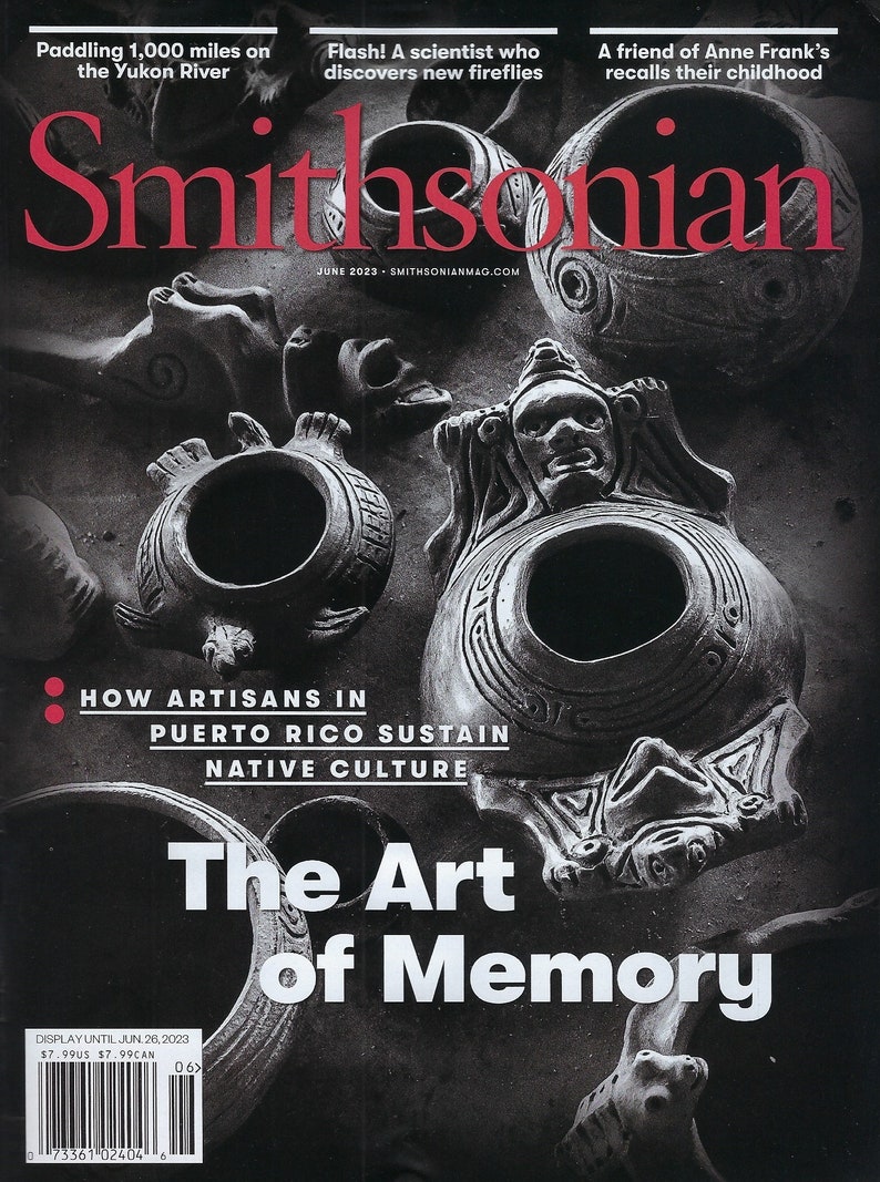 Smithsonian Magazine    The Art of Memory   June 2023 image 1