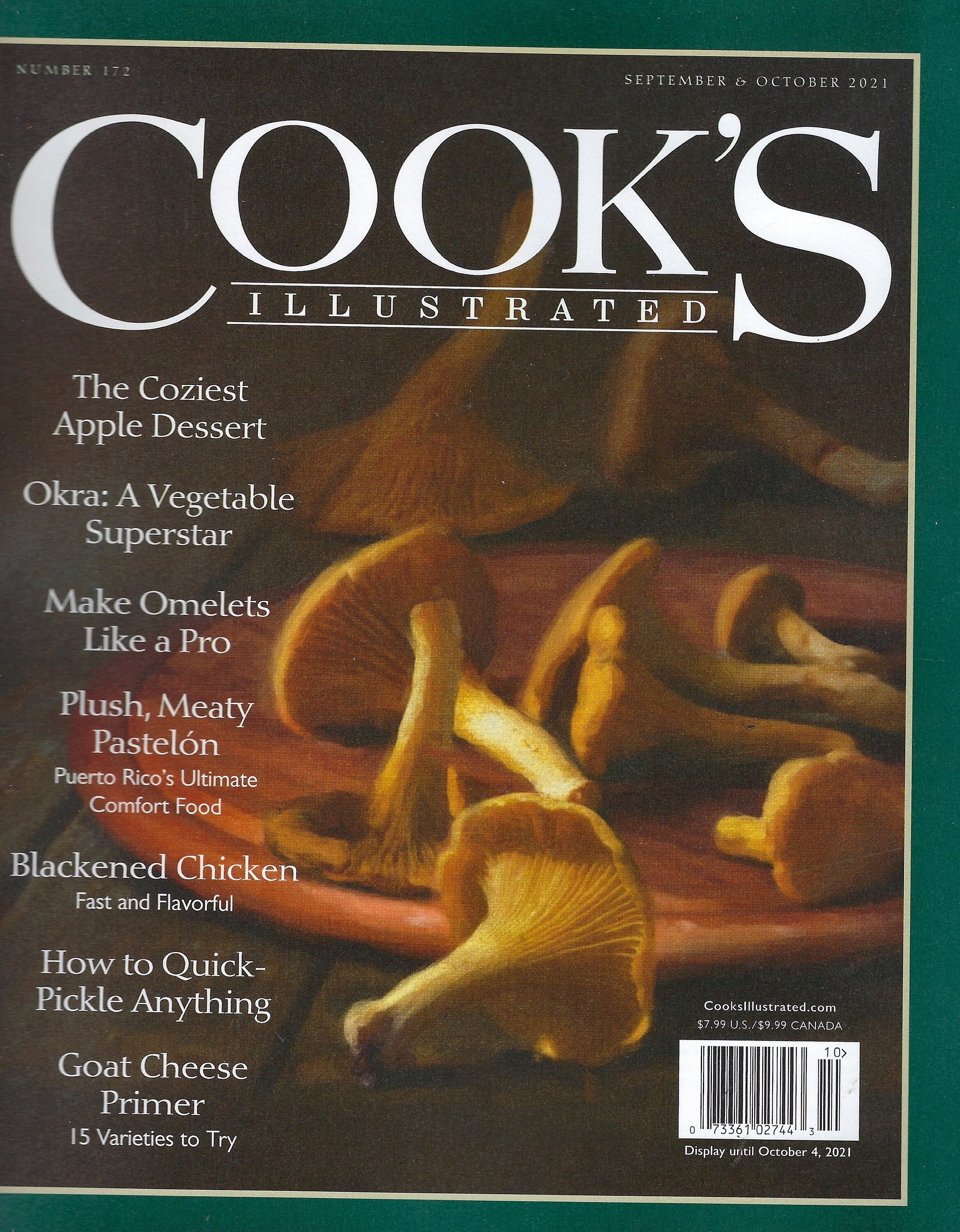 Cook es Illustrated September / Oktober 2021 Ausgabe 172 Etsy.de