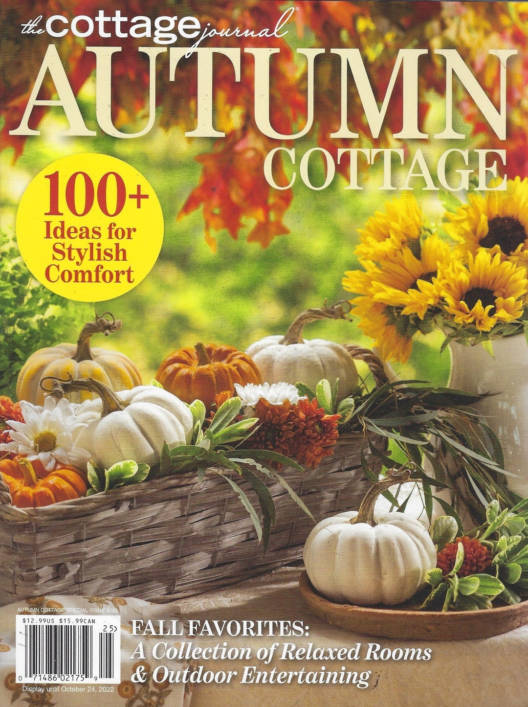 The Cottage Journal Autumn Cottage 2022 Etsy