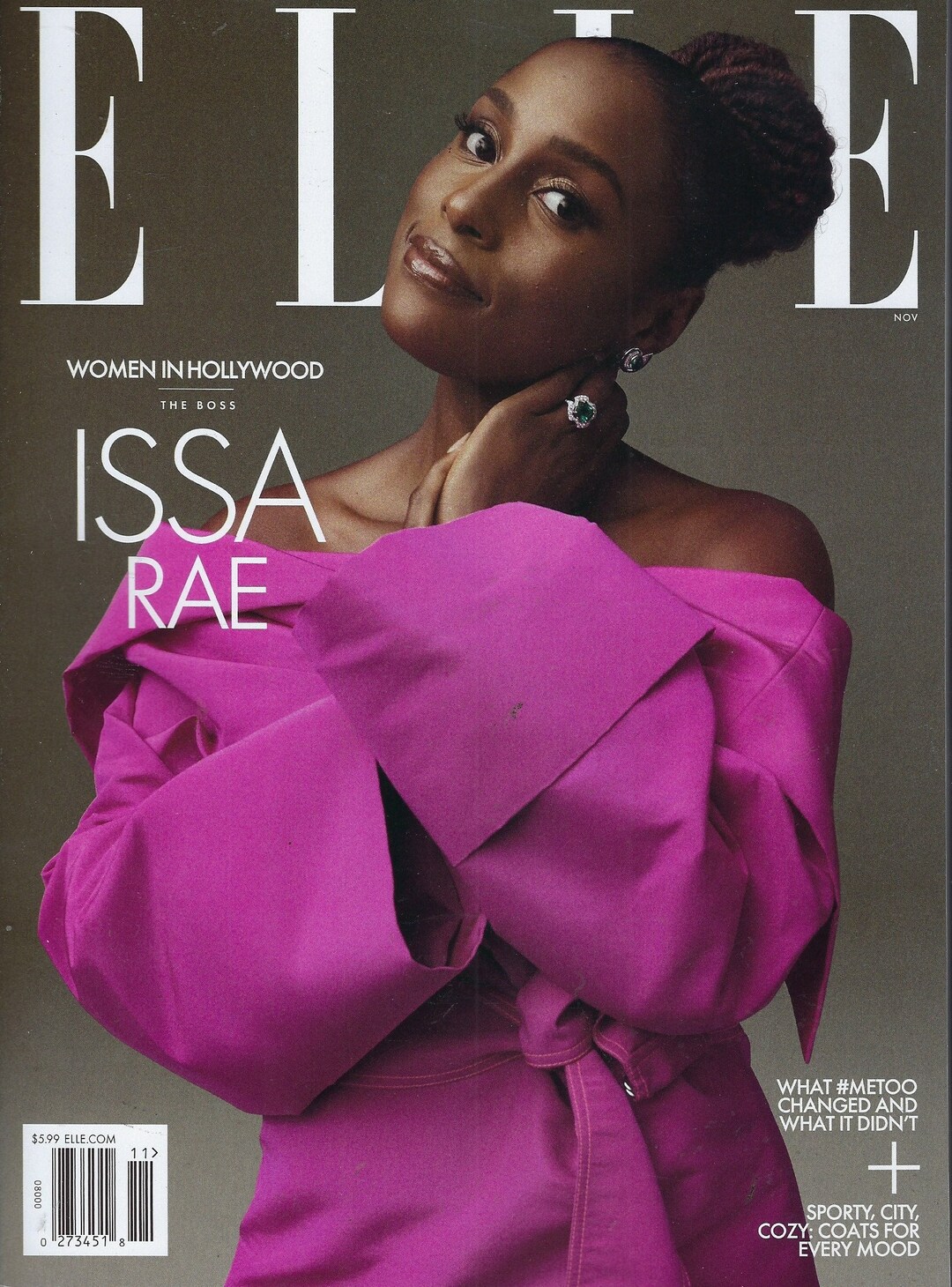 ELLE Magazine November 2022 Issa Rae Etsy