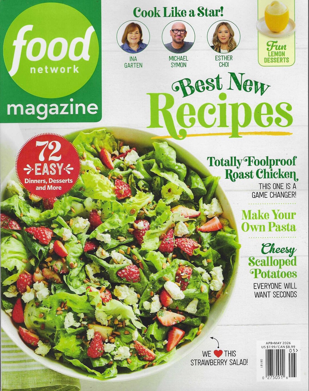 Food Network April / May 2026 Best New Recipes - Etsy