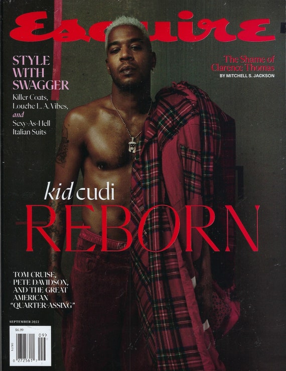 Esquire Magazine Kid Cudi September 2022 Etsy