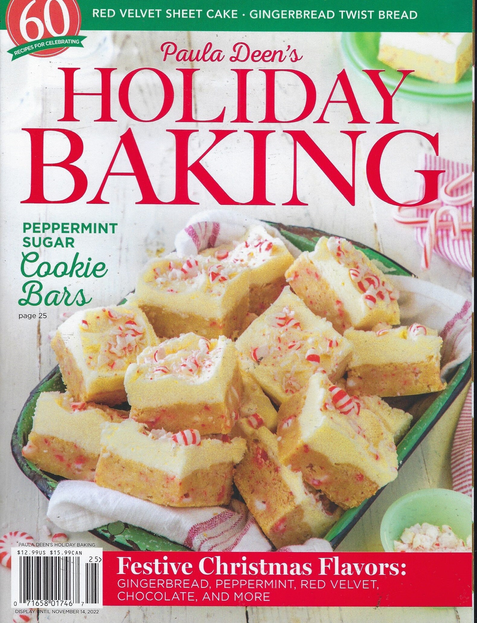 Paula Deen's Magazine Holiday Baking 2022