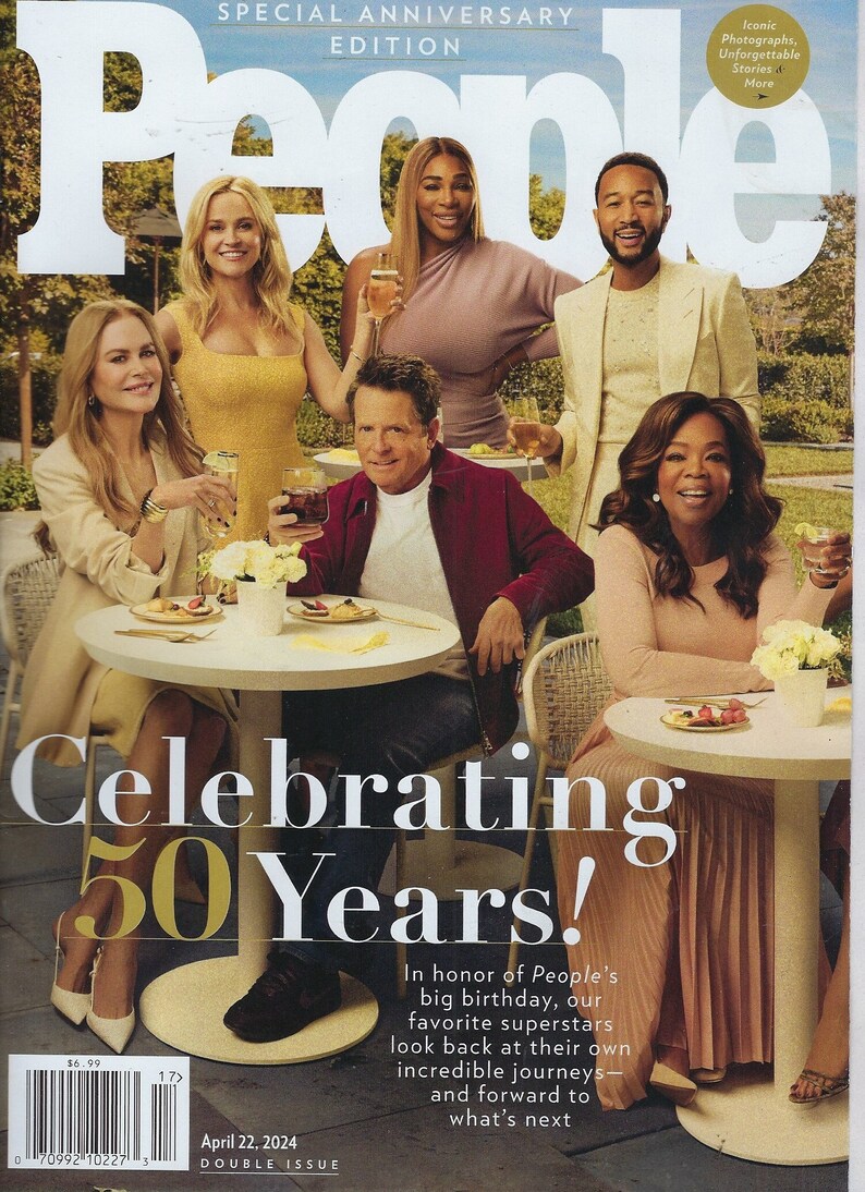 People Magazine Special Anniversary Issue April 22nd 2024 image 1