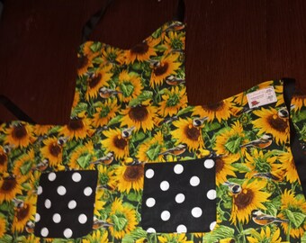 Adult double-sided Apron-small/ apron / double-sided apron