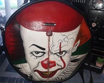 MadeToOrder/Horror purse/ hand painted purse/ crossbody purse/ made to order