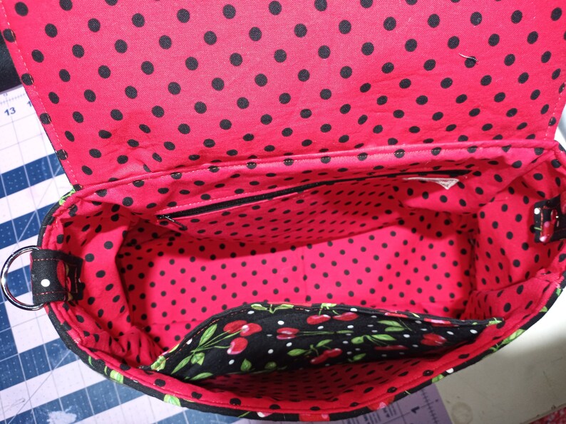 Cherry handbag crossbody purse handbags