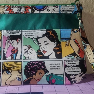 wristlet / crying girl sewing wristlet