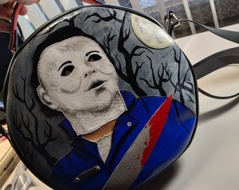 MadeToOrder/ Horror purse / crossbody purse/ hand painted pursre / made to order