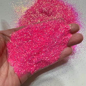 Neon pink Glitter| glitter | fine glitter| Glitter Epoxy Safe | tumbler supplies | craft supplies| solvent resistant| tumbler glitter