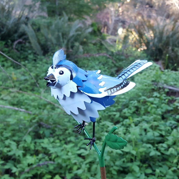 Blue Jay Garden Decor - Etsy
