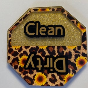 Dishwasher Magnets, Clean , Dirty Magnets