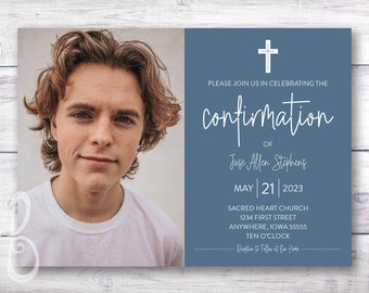 Confirmation Invitation (Digital File)