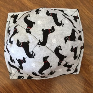 Hot Doggie bowl cozy.