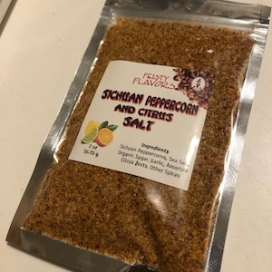 Sichuan Peppercorn & Citrus Salt